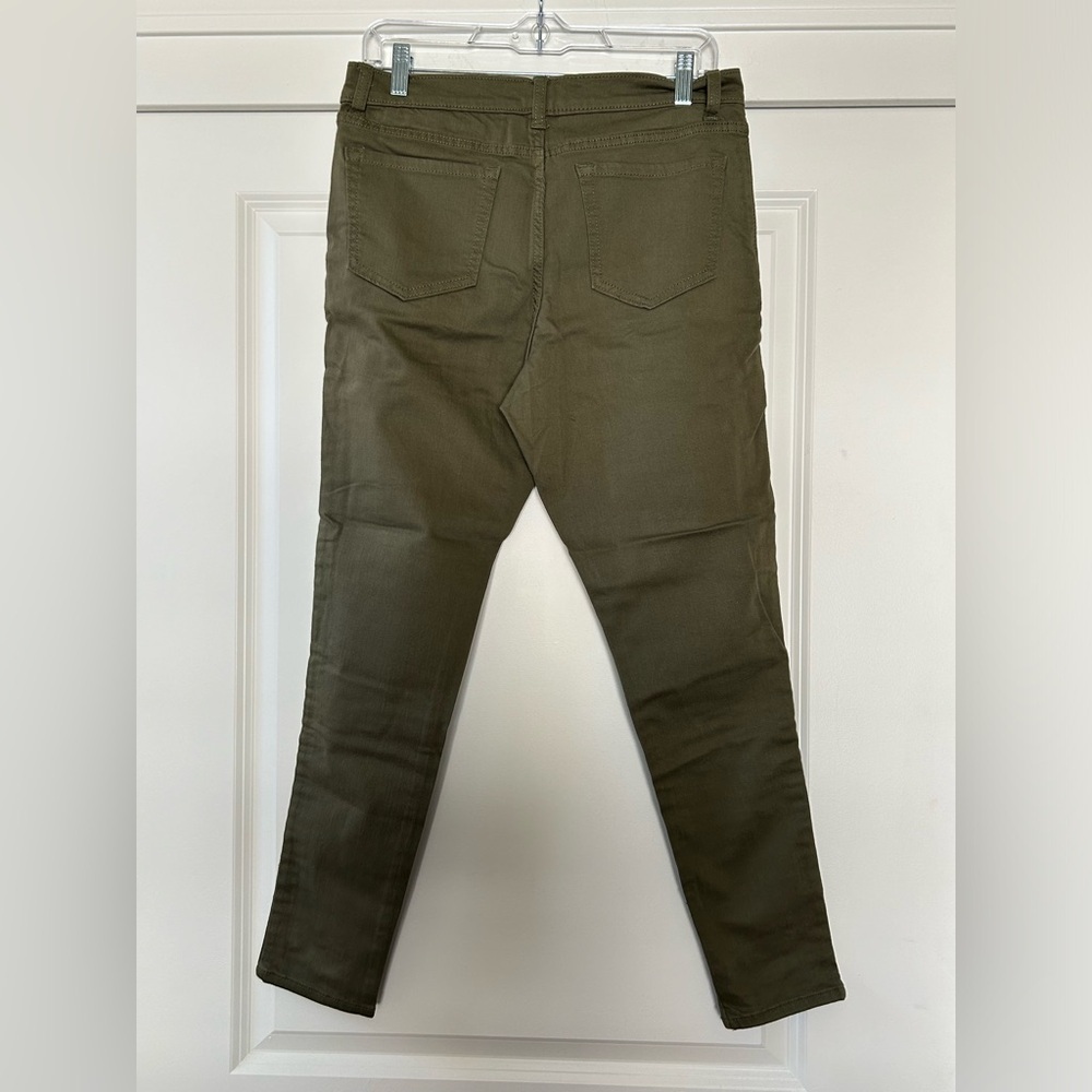 NWOT Banana Republic Olive Green Skinny Jeans - Picture 5 of 9